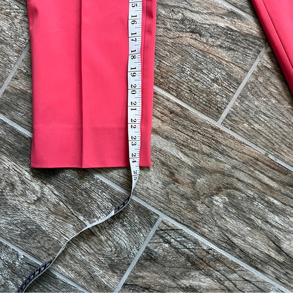 Lafayette 148 New York Cropped Bleecker, Pink, Women’s Work Wear Size 6 - Picture 6 of 14